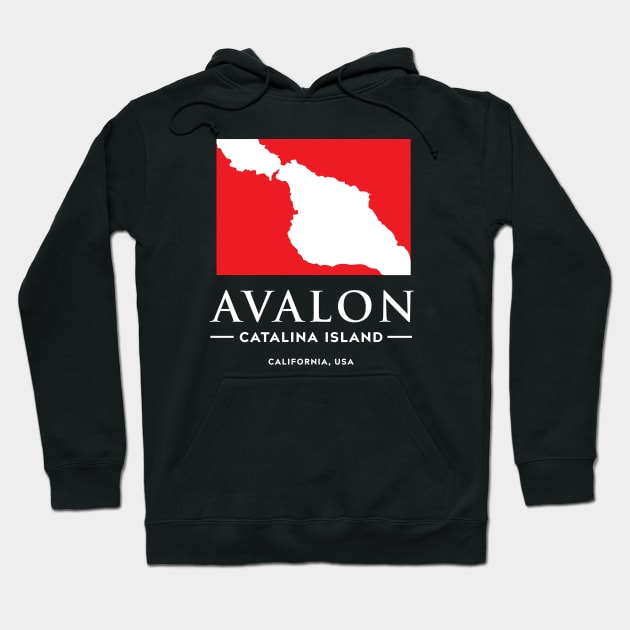 Dive Avalon Catalina T-Shirt Hoodie by Retron